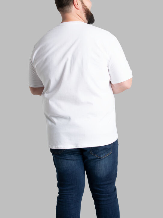 Big Men's Eversoft® Short Sleeve Crew T-Shirt White