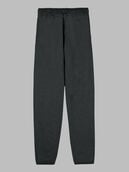 EverSoft®  Fleece Elastic Bottom Sweatpants Black Heather