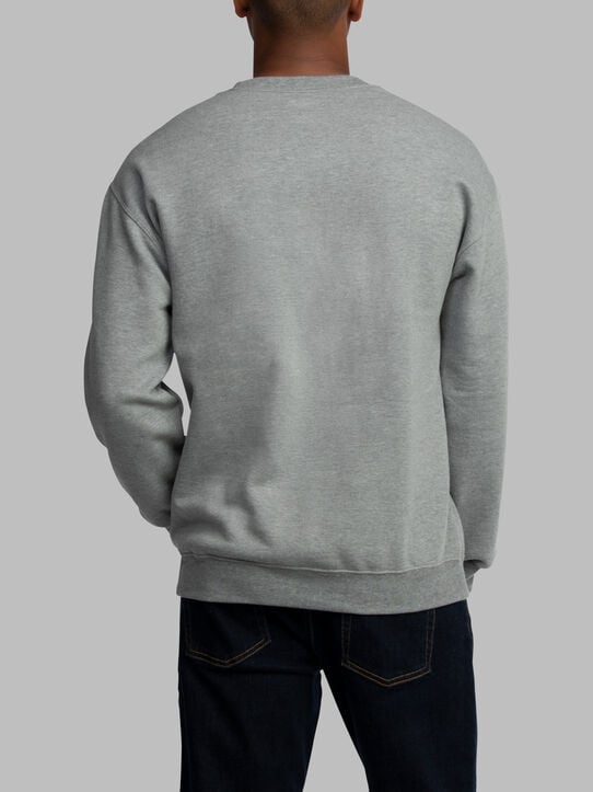 EverSoft®  Fleece Crew Sweatshirt Grey Heather