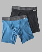 Men's Crafted Comfort Assorted Boxer Brief, 3 Pack, Extended Sizes Assorted Color