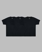 Men's Workgear™ Crew T-Shirt, Extended Sizes Black 3 Pack ​ ASSORTED