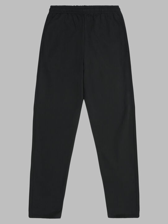 Men's Eversoft®  Fleece Open Bottom Sweatpants Rich Black