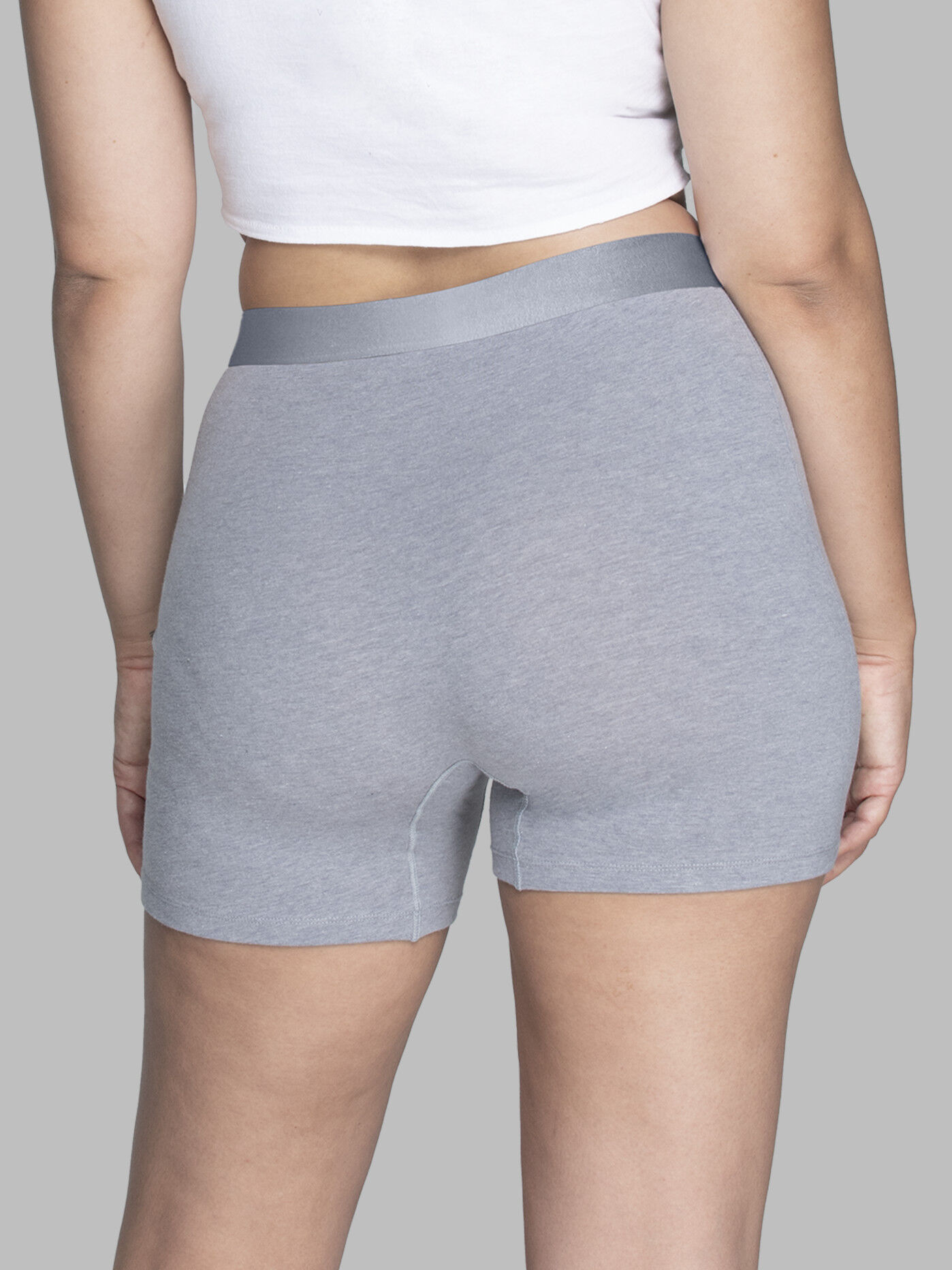 Women s 360 Stretch Comfort Cotton Boxer Brief Underwear 4 Pack