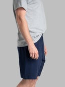 Men’sEversoft®  Jersey Shorts, Extended Sizes, 2 Pack J. Navy