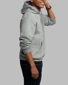Men's Eversoft® Fleece Pullover Hoodie Sweatshirt, Extended Sizes Grey Heather