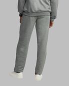 Men's Eversoft® Open Bottom Sweatpants, Extended Sizes Medium Grey Heather