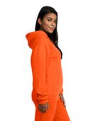 Men's EverSoft Fleece Pullover Hoodie Sweatshirt, Extended Sizes, 1 Pack Safety Orange