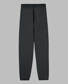 EverSoft Fleece Elastic Bottom Sweatpants, Extended Sizes, 1 Pack Black Heather