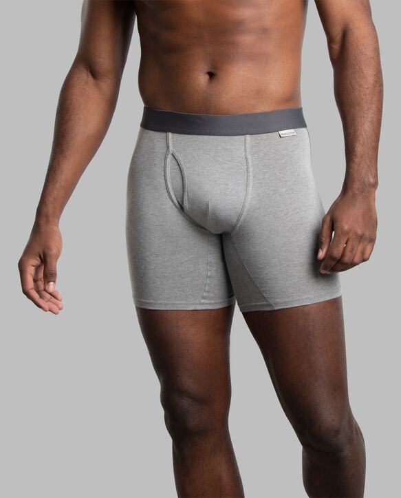 Men's Crafted Comfort™ Boxer Briefs, Assorted 3 Pack Assorted