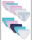 Women's Cotton Bikini Panty, Assorted 10 Pack ASSORTED