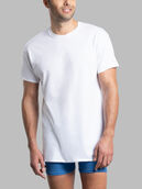 Fruit of the Loom Men's Premium Undershirt, White 4 Pack White