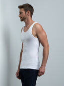 BVD® Men's Cotton A-Shirt, White 5 Pack White