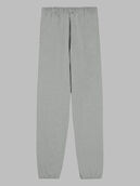 EverSoft®  Fleece Elastic Bottom Sweatpants, Extended Sizes Grey Heather