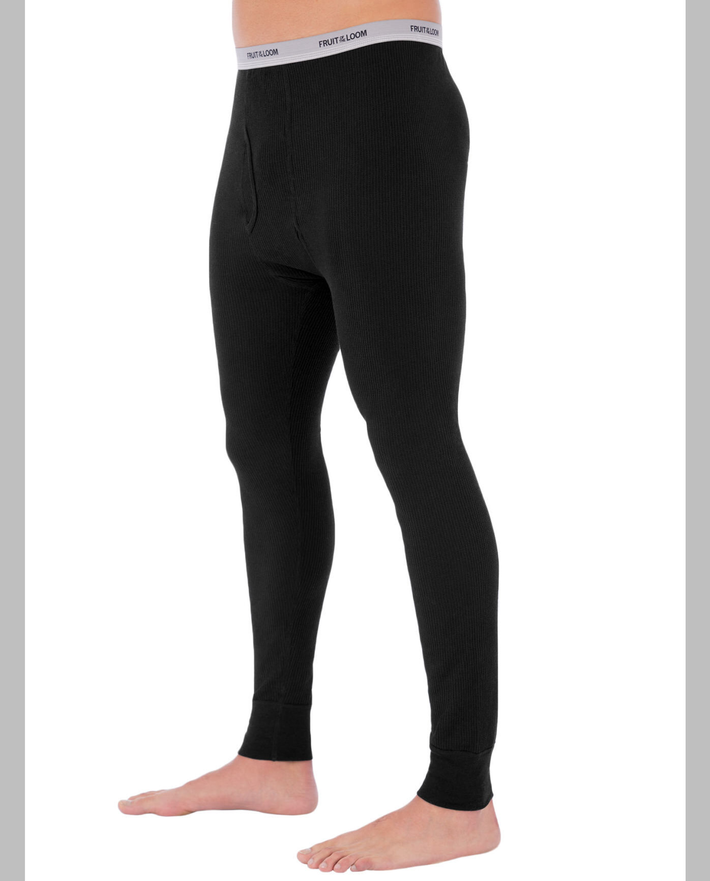 fruit of the loom men's knit waffle jogger lounge pant