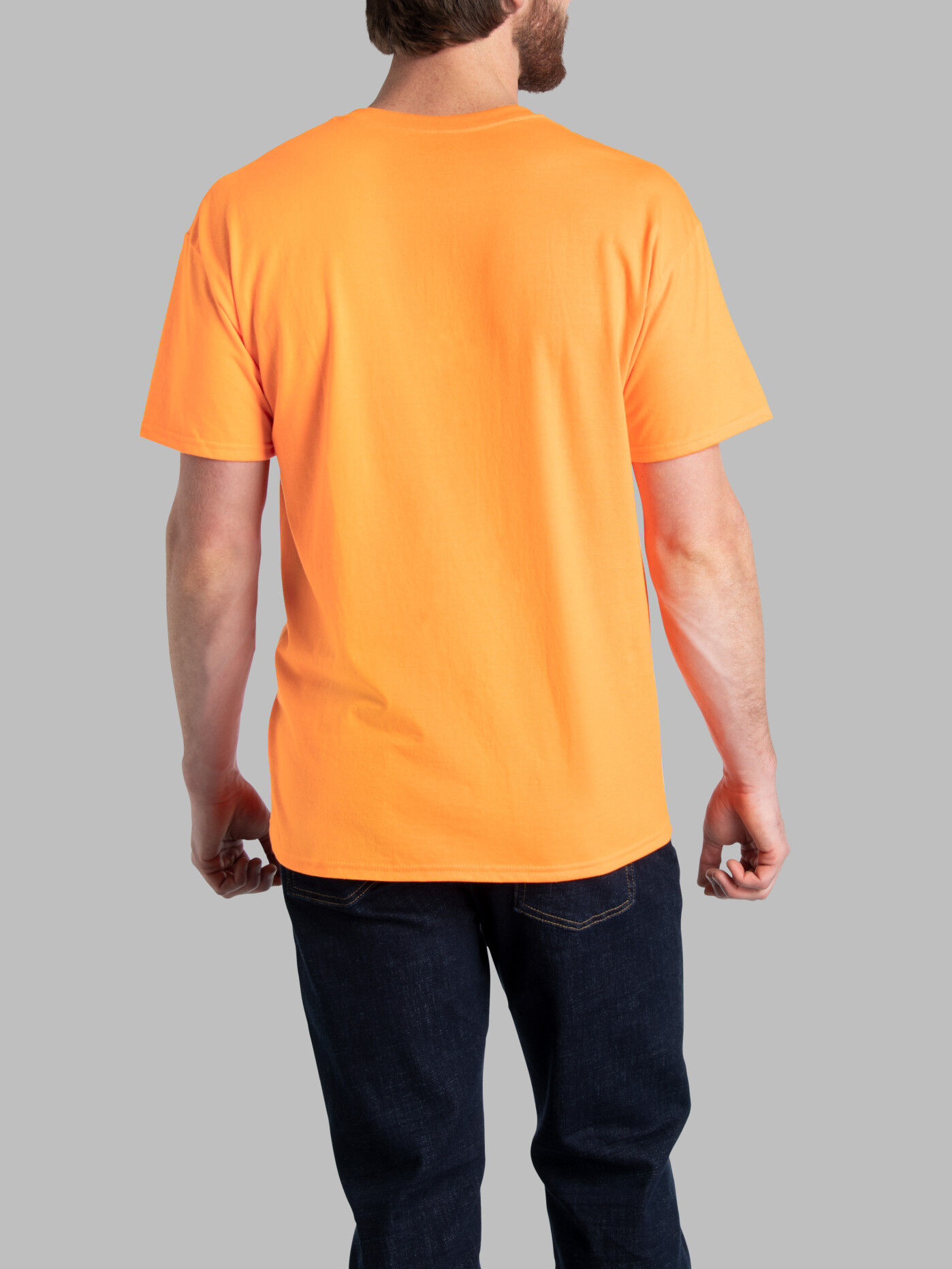 Fruit of the loom men's platinum eversoft short sleeve crew t shirt sales