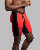 Men's Breathable Ultra Flex Long Leg Boxer Briefs, Assorted 3 Pack ASSORTED