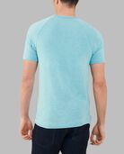 Big Men's EverLight™ Short Sleeve Raglan T-Shirt, 2 Pack Icy Aqua Heather