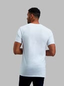 BVD® Men's Short Sleeve Cotton Crew T-Shirt, White 5 Pack White