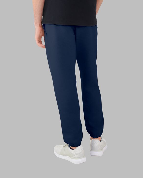 Eversoft® Fleece Elastic Bottom Sweatpants, Extended Sizes Navy