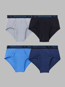 Men's Breathable cotton Micro-Mesh Briefs, Assorted 4 Pack Assorted