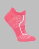 Women's Coolzone® Cotton Lightweight No Show Tab Socks, 6 Pack PINK, PURPLE, BLUE, BLACK, GRAY, WHITE