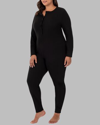 Women's Fit For Me By Fruit of the Loom Waffle Unionsuit 