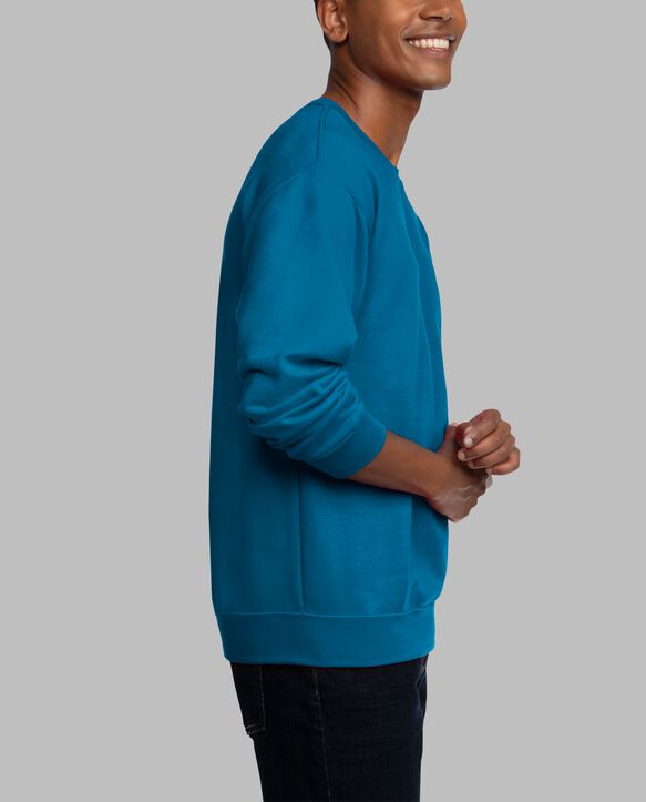 Eversoft® Fleece Crew Sweatshirt Blue