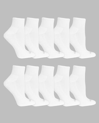 Women's Everyday Soft Cushioned Ankle Socks,10 Pack 