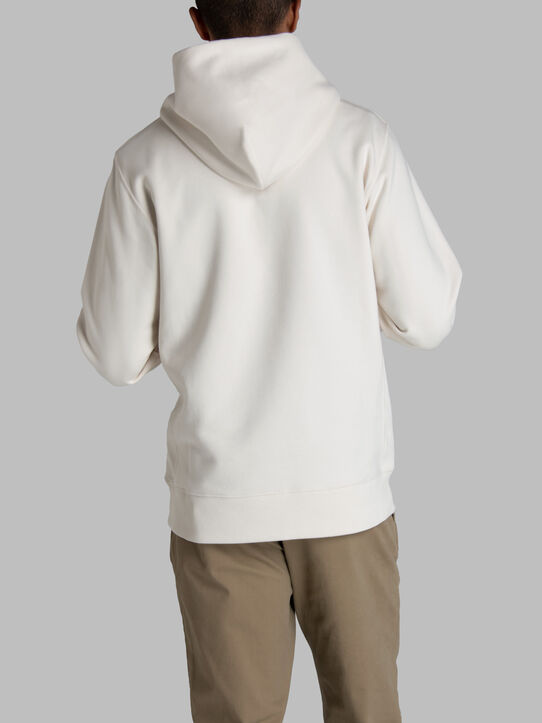 Men's Crafted Comfort Favorite Fleece Hoodie Sweet Cream