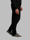 Men's Eversoft® Open Bottom Sweatpants, 2XL Rich Black