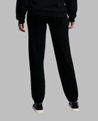 Eversoft® Fleece Elastic Bottom Sweatpants, Extended Sizes Rich Black