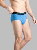Men's Breathable cotton Micro-Mesh Assorted Briefs, 4 Pack, Size 2XL Assorted
