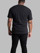 Tall Men's Eversoft®  Short Sleeve Pocket T-Shirt BLACKINK