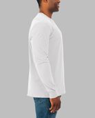 Soft Long Sleeve Crew T-Shirt, 2 Pack White