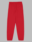 EverSoft®  Fleece Elastic Bottom Sweatpants Red