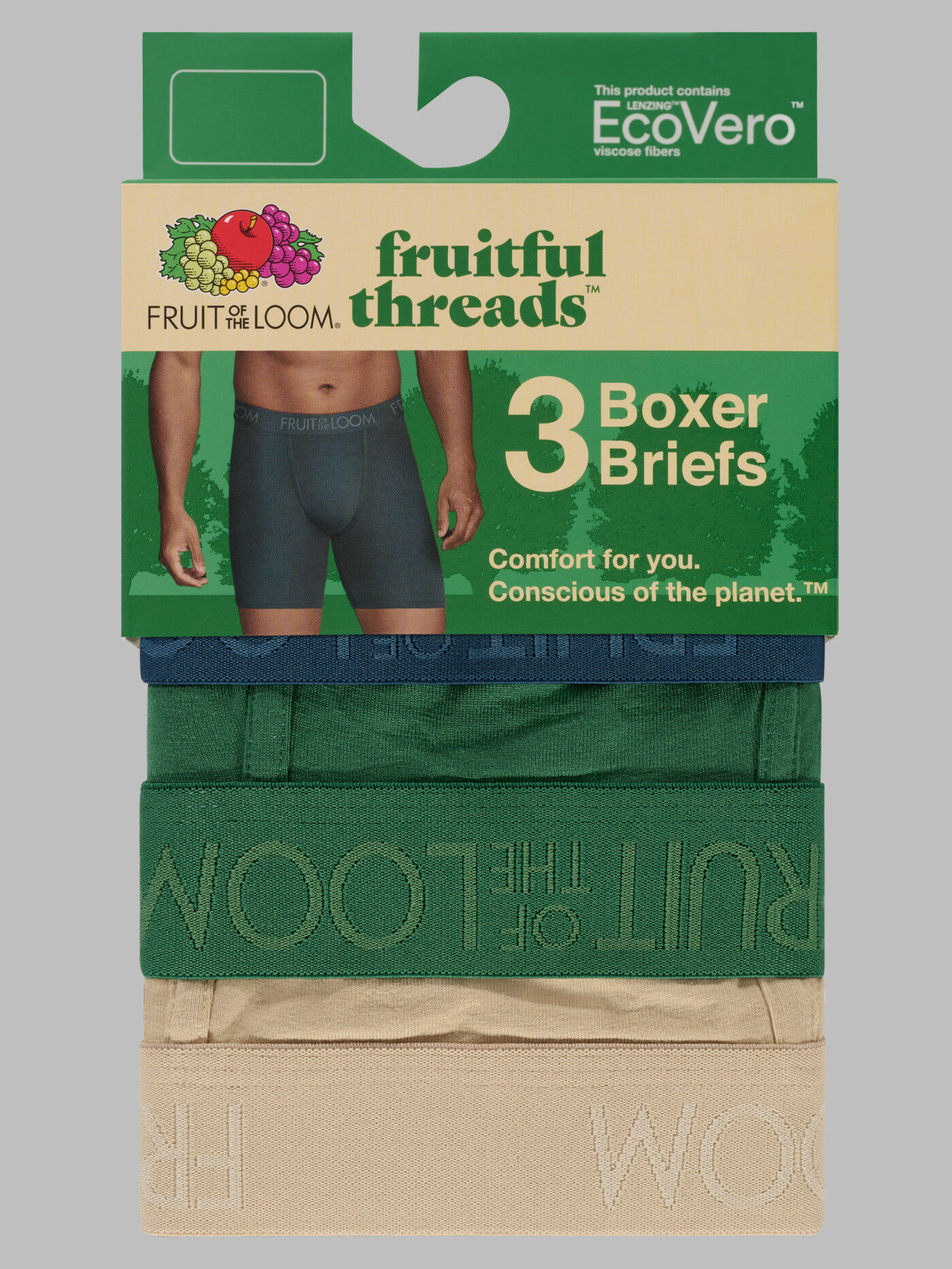 Paquete boxer fruit 2025 of the loom