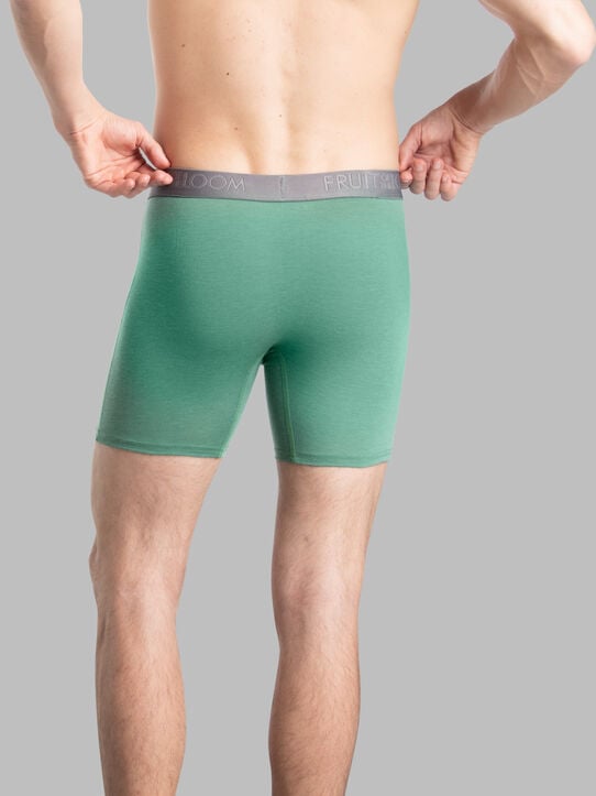 Men's 360 Stretch Coolsoft Boxer Brief, Assorted 6 Pack Assorted