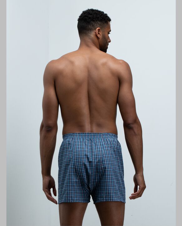 BVD® Men's Boxers, Tartan 4 Pack Assorted
