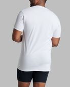 Tall Men's Classic Crew T-Shirt, White 6 Pack White