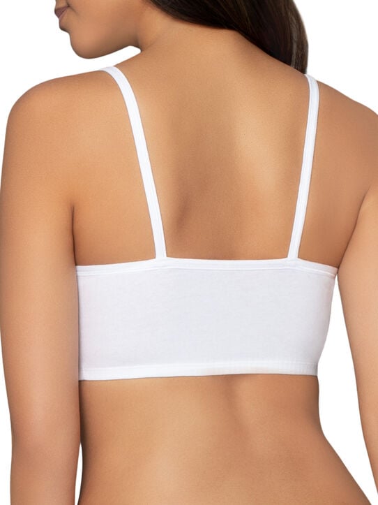 Women's Strappy Sports Bra, 3 Pack WHITE/SAND/BLACK