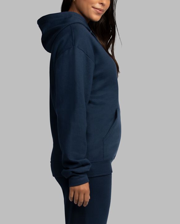 Eversoft® Fleece Pullover Hoodie Sweatshirt Navy