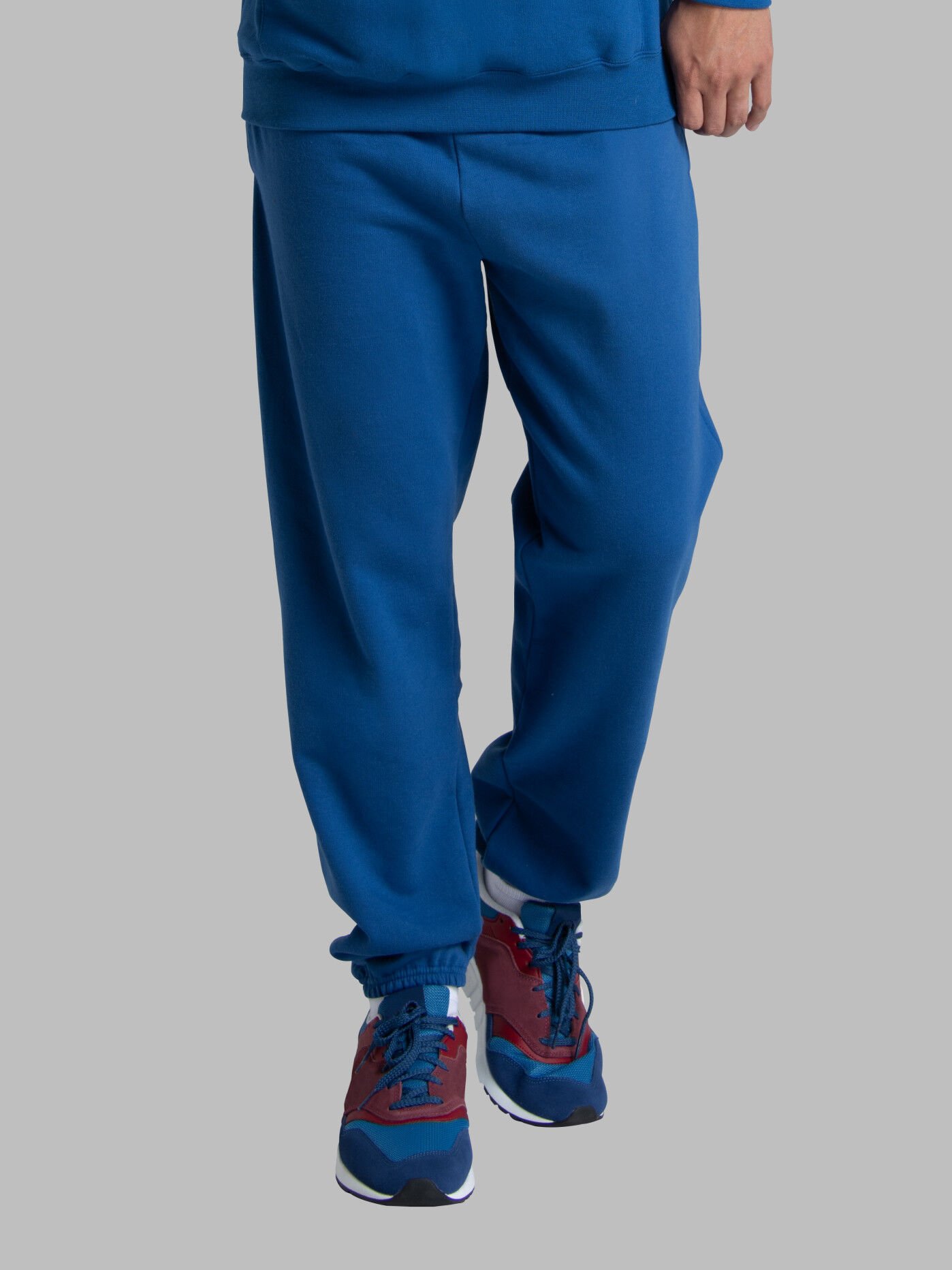 Fruit of the loom blue sweatpants discount