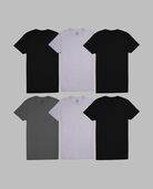 Men's Short Sleeve Fashion Pocket T-Shirt, Assorted 6 Pack Assorted