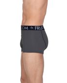 Men's Breathable Performance Cool Cotton Assorted Short Leg Boxer Briefs, 3 Pack ASSORTED