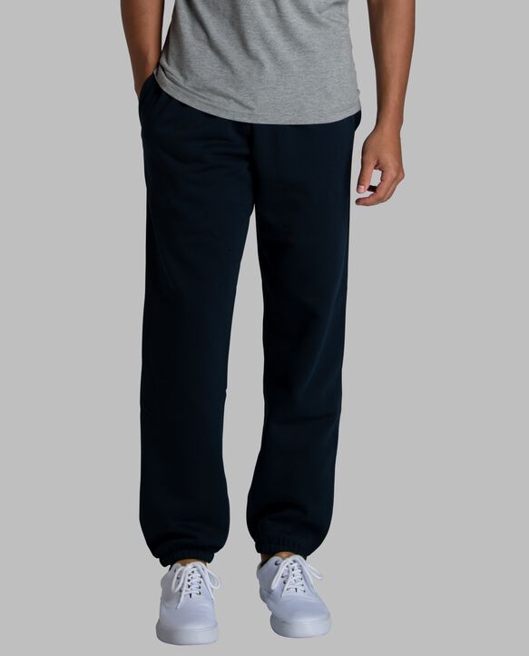 Men's Crafted Comfort Favorite Fleece Pant Navy Nights