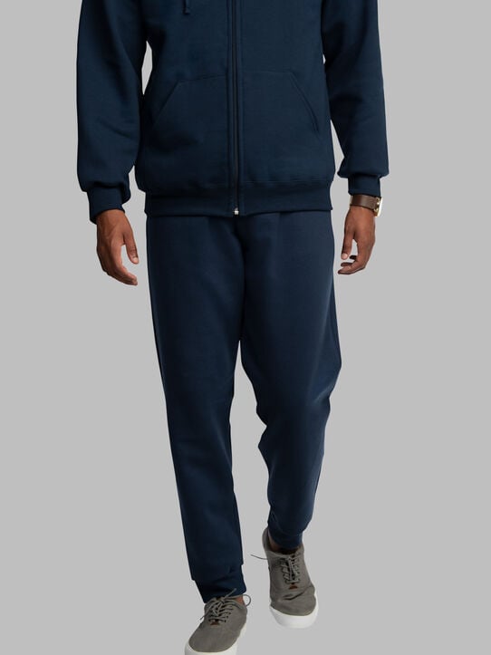 Men's Eversoft®  Fleece Jogger Sweatpants, 2XL Navy