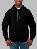 Men's Supersoft Fleece Hoodie Sweatshirt Black Heather