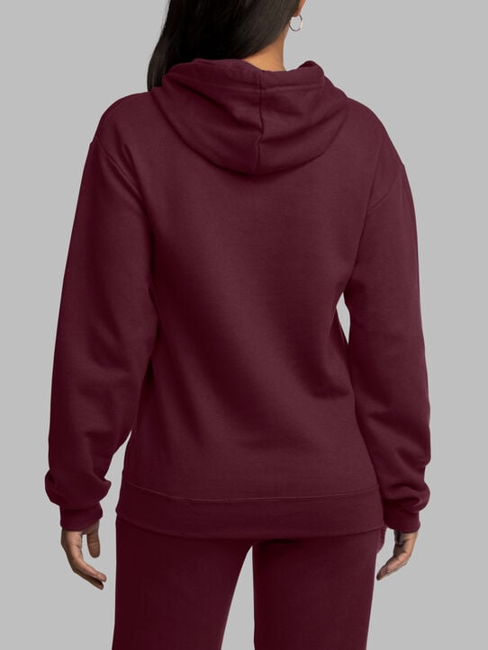 EverSoft®  Fleece Pullover Hoodie Sweatshirt, Extended Sizes Maroon