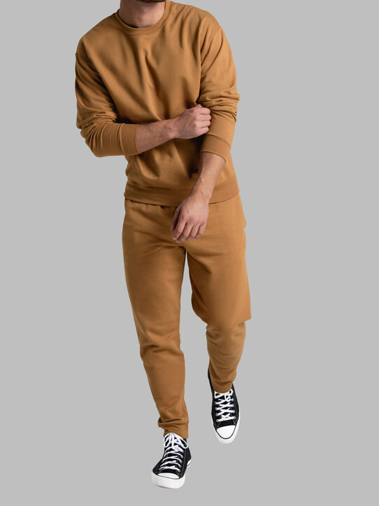 Men's Eversoft® Fleece Jogger Sweatpants, 2XL Golden Pecan
