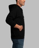 Eversoft® Fleece Full Zip Hoodie Sweatshirt Black